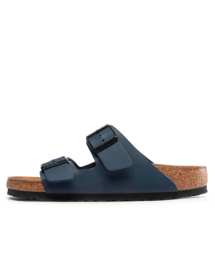 Klapki męskie Birkenstock ARIZONA BF REGULAR 0051751 Niebieskie - Sklep online Mastersport