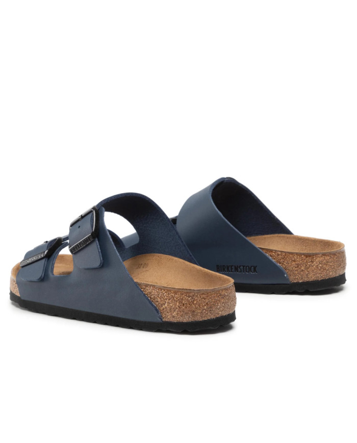 Klapki męskie Birkenstock ARIZONA BF REGULAR 0051751 Niebieskie - Sklep online Mastersport