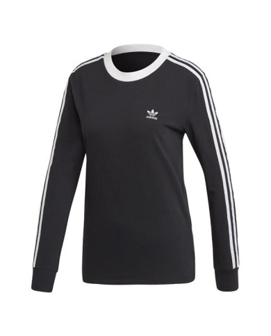 Bluza damska adidas Originals 3 STR LS FM3301 Czarna - Sklep online Mastersport