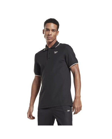 Koszulka męska Reebok RI POLORI POLO FP9173 Czarna - Sklep online Mastersport