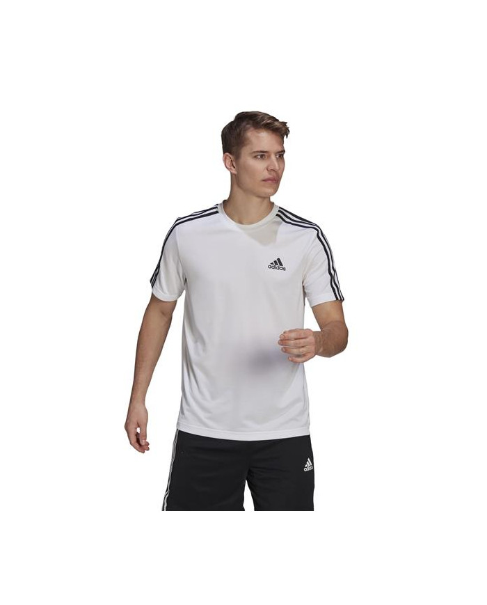 Koszulka męska adidas Performance M 3S T GM2156 Biała - Sklep online Mastersport