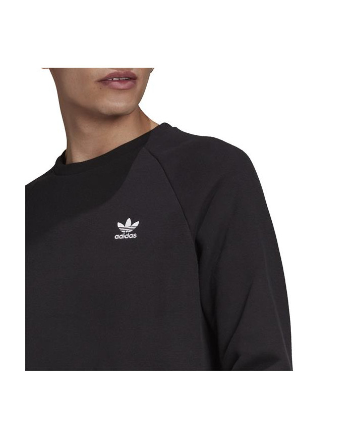 Bluza męska adidas Originals ESSENTIAL CREW H34645 Czarna - Sklep online Mastersport