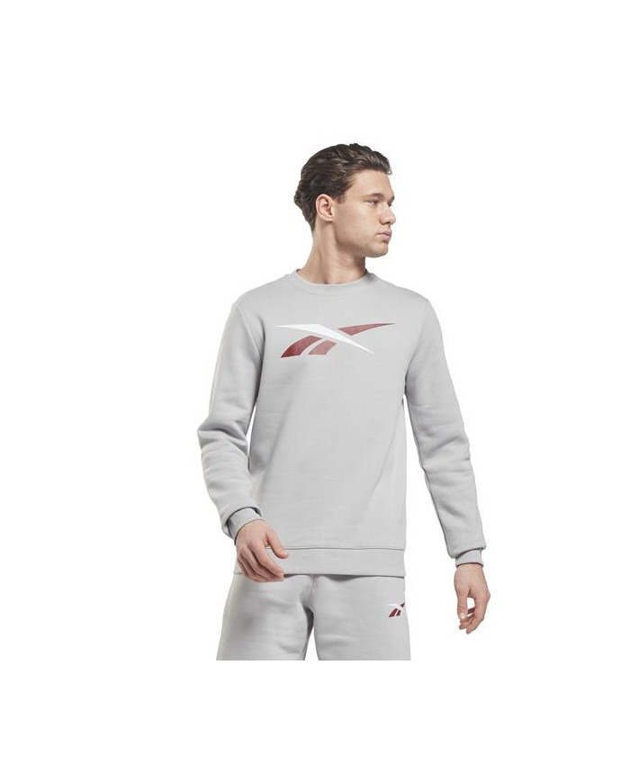 Bluza męska Reebok TE VECTOR CREW HI0588 Szara - Sklep online Mastersport