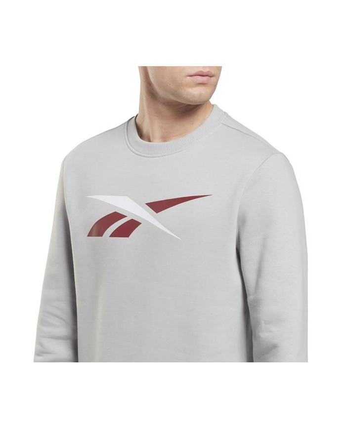 Bluza męska Reebok TE VECTOR CREW HI0588 Szara - Sklep online Mastersport