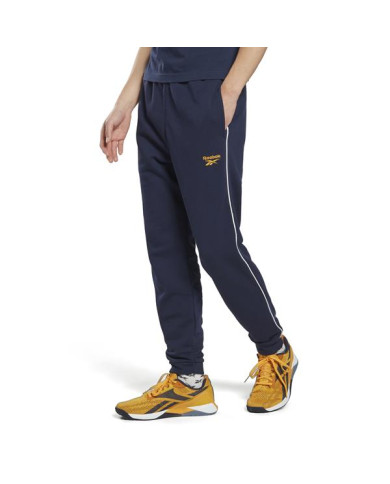 Spodnie męskie Reebok WOR PIPING JOGGER HI0692 Niebieskie - Sklep online Mastersport