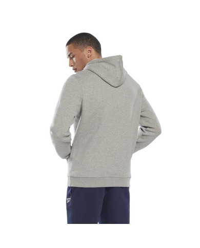 Bluza męska Reebok RI LEFT CHEST LOGO HS7115 Szara - Sklep online Mastersport