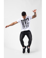 Koszulka męska Monotox NYC WHITE MX22081 Biała - Sklep online Mastersport