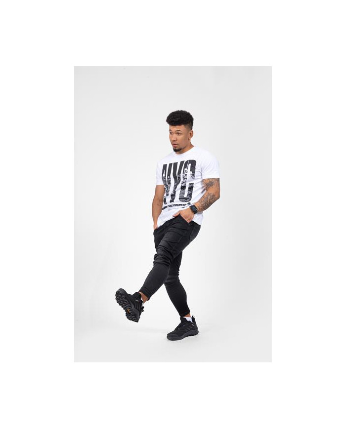 Koszulka męska Monotox NYC WHITE MX22081 Biała - Sklep online Mastersport