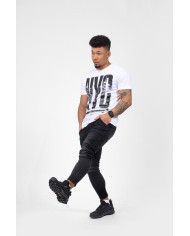 Koszulka męska Monotox NYC WHITE MX22081 Biała - Sklep online Mastersport