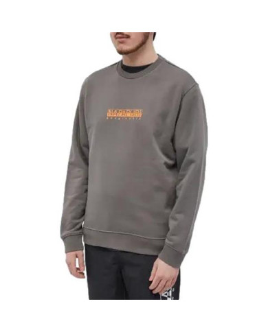 Bluza męska Napapijri B-BOX C S 1 NP0A4GBFH31 Szara - Sklep online Mastersport