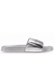 Klapki damskie Champion QUEENS SLIDE S11562EM007 Srebrne - Sklep online Mastersport