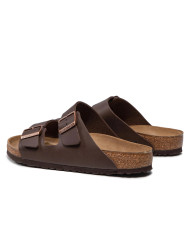 Klapki męskie Birkenstock ARIZONA BF REGULAR 0051701 Brązowe - Sklep online Mastersport