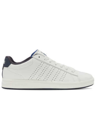 Buty męskie K-Swiss COURT BASE II 04411-124-M Białe - Sklep online Mastersport