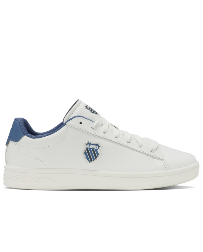 Buty męskie K-Swiss COURT SHIELD II 04412-124-M Białe - Sklep online Mastersport