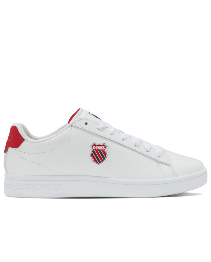 Buty męskie K-Swiss COURT SHIELD II 04412-128-M Białe - Sklep online Mastersport