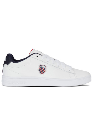 Buty męskie K-Swiss COURT SHIELD II 04412-983-M Białe - Sklep online Mastersport