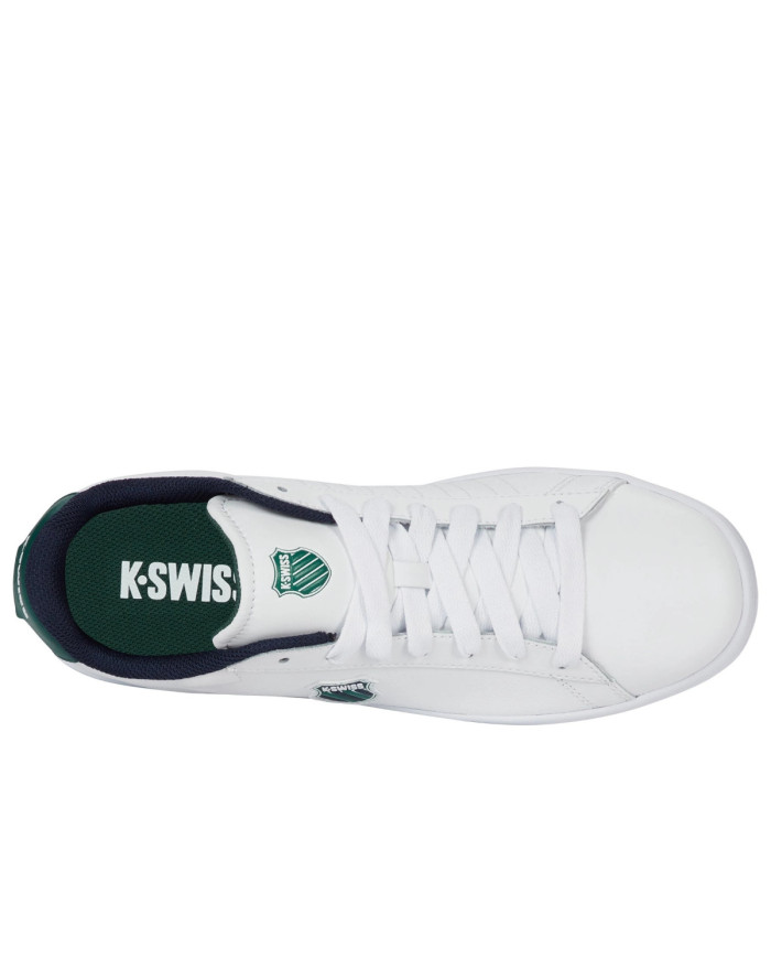 Buty męskie K-Swiss COURT SHIELD II 04412-985-M Białe - Sklep online Mastersport