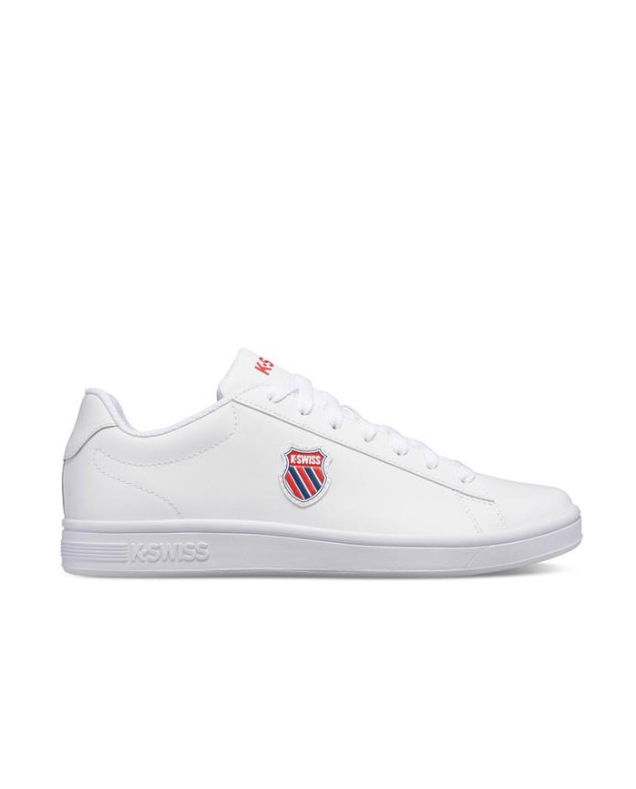 Buty męskie K-Swiss COURT SHIELD 06599-113-M Białe - Sklep online Mastersport