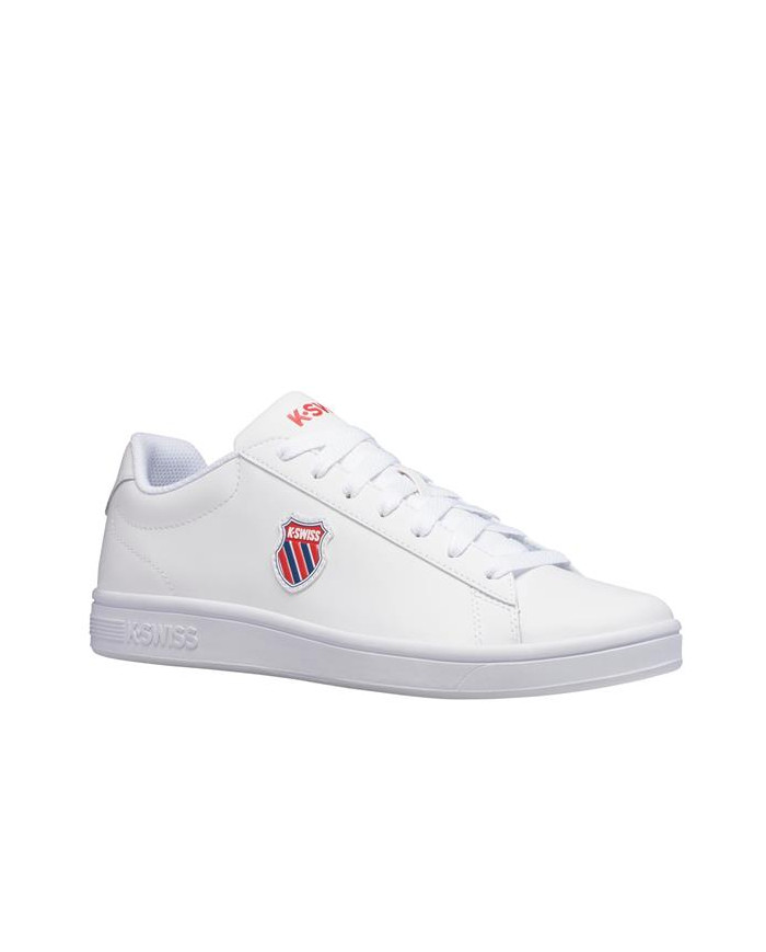 Buty męskie K-Swiss COURT SHIELD 06599-113-M Białe - Sklep online Mastersport