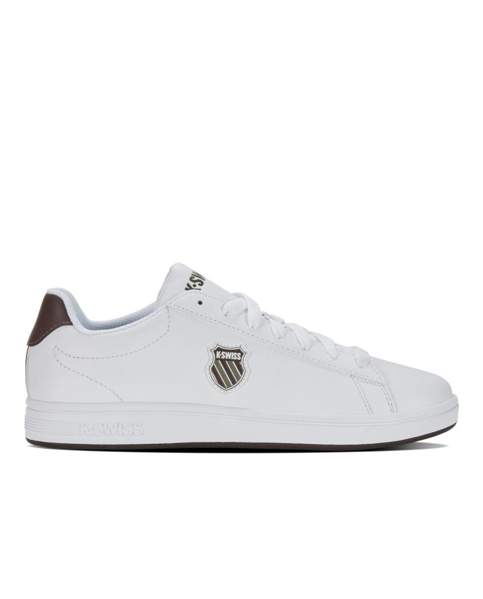 Buty męskie K-Swiss COURT SHIELD 06599-991-M Białe - Sklep online Mastersport