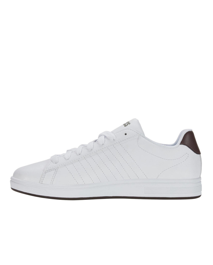 Buty męskie K-Swiss COURT SHIELD 06599-991-M Białe - Sklep online Mastersport