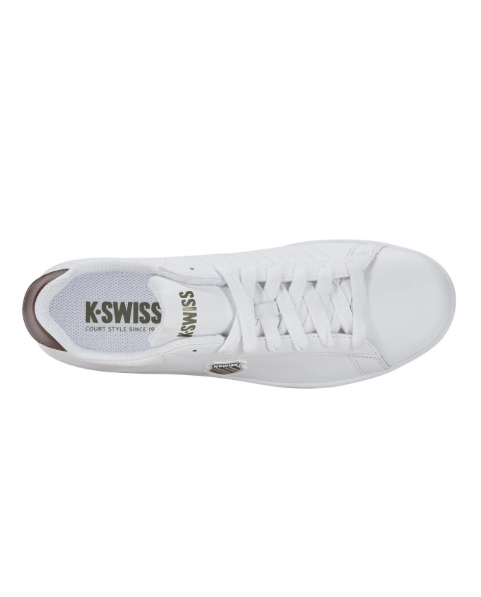 Buty męskie K-Swiss COURT SHIELD 06599-991-M Białe - Sklep online Mastersport