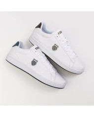 Buty męskie K-Swiss COURT SHIELD 06599-991-M Białe - Sklep online Mastersport