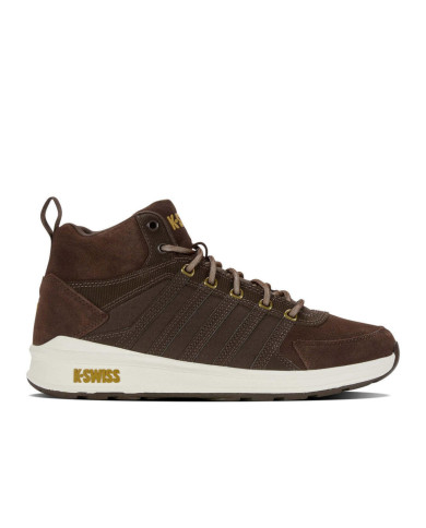 Buty męskie K-Swiss VISTA TRAINER MID 07145-229-M Brązowe - Sklep online Mastersport