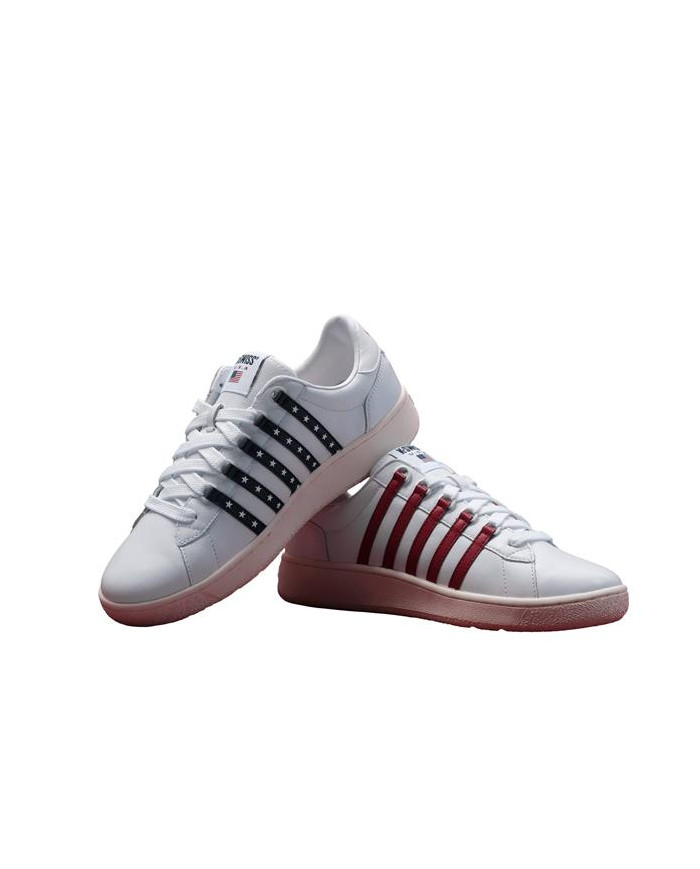 Buty męskie K-Swiss SLAMMCLASSIC CC 08549-132-M Białe - Sklep online Mastersport