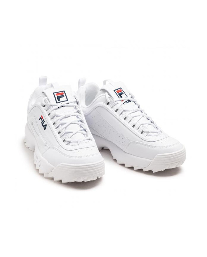 Buty męskie Fila DISRUPTOR LOW 10102621FG Białe - Sklep online Mastersport