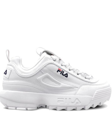 Buty damskie Fila DISRUPTOR LOW W 10103021FG Białe - Sklep online Mastersport