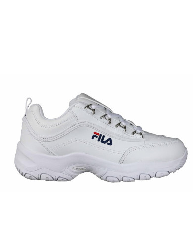 Buty dziecięce Fila STRADA LOW KIDS 10107811FG Białe - Sklep online Mastersport