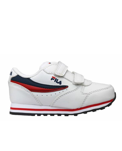 Buty dziecięce Fila ORBIT VELCRO INF 101108098F Białe - Sklep online Mastersport