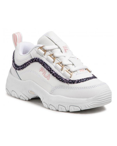 Buty dziecięce Fila STRADA A LOW JR 101125194F Białe - Sklep online Mastersport