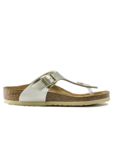 Klapki damskie Birkenstock GIZEH KIDS BF REGULAR 1015592 Złote - Sklep online Mastersport