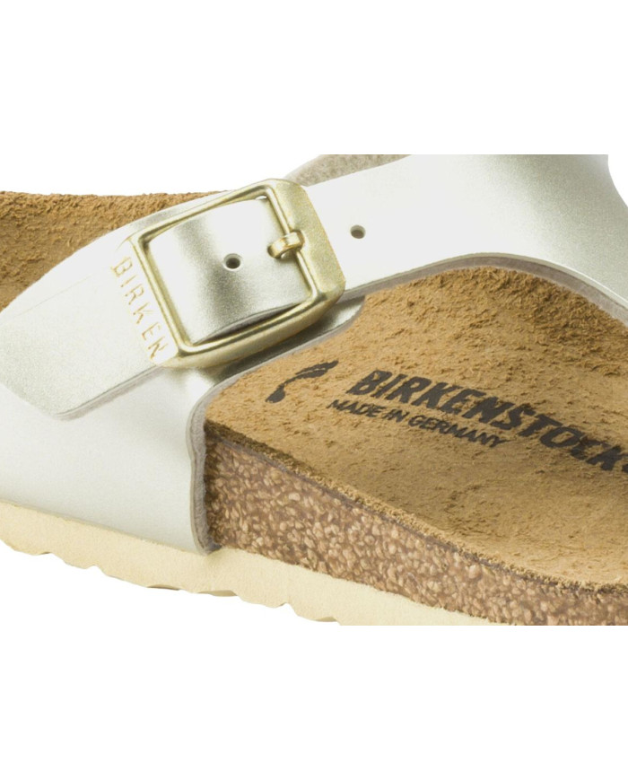 Klapki damskie Birkenstock GIZEH KIDS BF REGULAR 1015592 Złote - Sklep online Mastersport