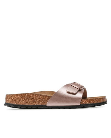 Klapki damskie Birkenstock MADRID BF NARROW 1023927 Różowe - Sklep online Mastersport