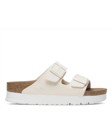 Klapki damskie Birkenstock ARIZONA FLEX PLATFORM BFNARROW 1029127 Beżowe - Sklep online Mastersport