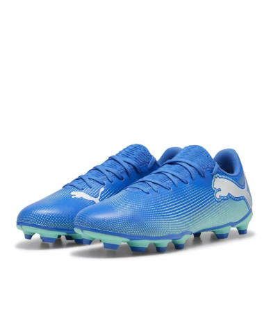 Buty męskie Puma FUTURE 7 PLAY FG/AG 10793901 Niebieskie - Sklep online Mastersport