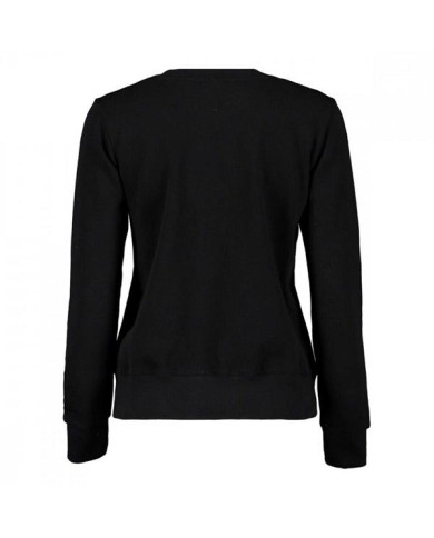 Bluza damska Champion CREWNECK SWEATSHIRT 112585KK001 Czarna - Sklep online Mastersport