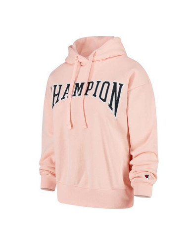 Bluza damska Champion HOODED SWEATSHIRT 114766PS131 Różowa - Sklep online Mastersport