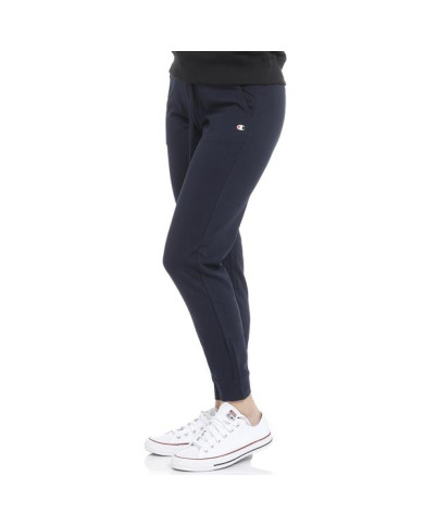 Spodnie damskie Champion CUFFED PANTS 114901BS501 Niebieskie - Sklep online Mastersport