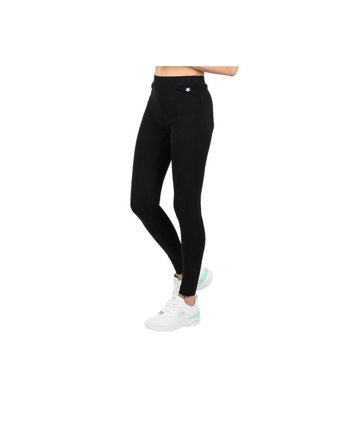 Spodnie damskie Champion LEGGINGS 114903KK001 Czarne - Sklep online Mastersport