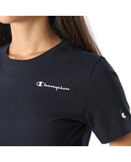 Koszulka damska Champion CREWNECK T-SHIRT 114912BS501 Niebieska - Sklep online Mastersport