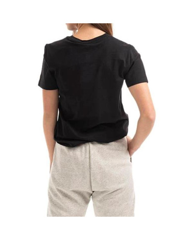 Koszulka damska Champion CREWNECK T-SHIRT 114928KK001 Czarna - Sklep online Mastersport