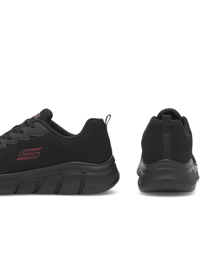 Buty męskie Skechers BOBS B FLEX CHILL EDGE 118106BBK Czarne - Sklep online Mastersport