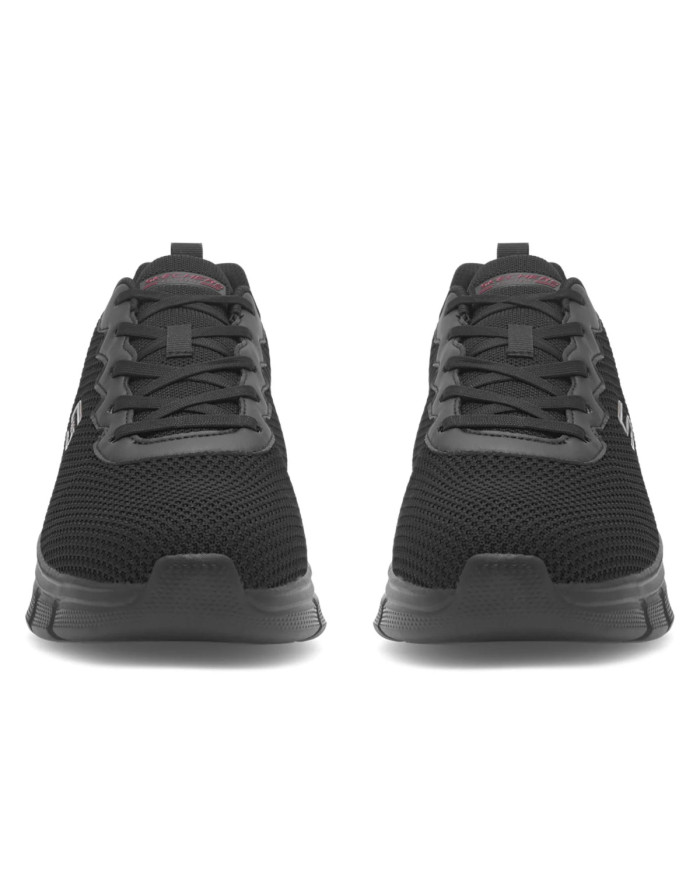 Buty męskie Skechers BOBS B FLEX CHILL EDGE 118106BBK Czarne - Sklep online Mastersport