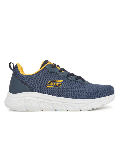 Buty męskie Skechers BOBS B FLEX ICY EDGE 118109NVY Niebieskie - Sklep online Mastersport