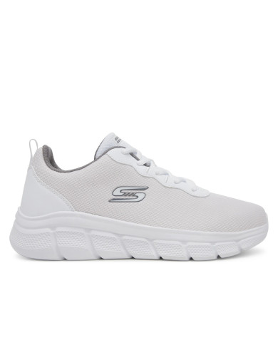 Buty męskie Skechers BOBS B FLEX ICY EDGE 118109W Białe - Sklep online Mastersport
