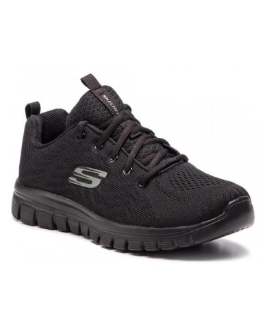 Buty damskie Skechers GRACEFUL GET CONNECTED 12615BBK Czarne - Sklep online Mastersport